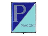 Piaggio Emblem vorn rechteckig