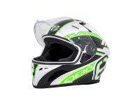 Helm Speeds Integral Evolution III weiß, schwarz, grün - Größe L (59-60cm)