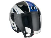 Helm Speeds Jet City II Graphic weiß / blau glänzend