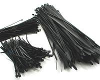 Kabelbinder schwarz verschiedene Größen - 100 Stück