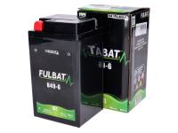 Batterie Fulbat B49-6 6V 10Ah GEL für BMW R25, R69, Vespa Sprint, Rally, SS, Super Sport, DKW, EMW, Simson AWO Touren / Sport