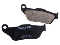 Bremsbeläge Naraku organisch für MBK Skycruiser 125i, Yamaha X-Max 125i, 250i